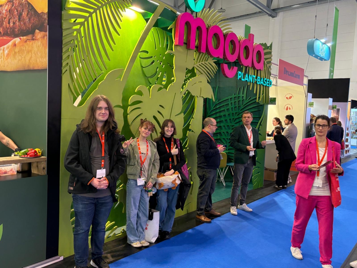 Anuga Messe in Köln mit der J1 und J2 des BTG und EG