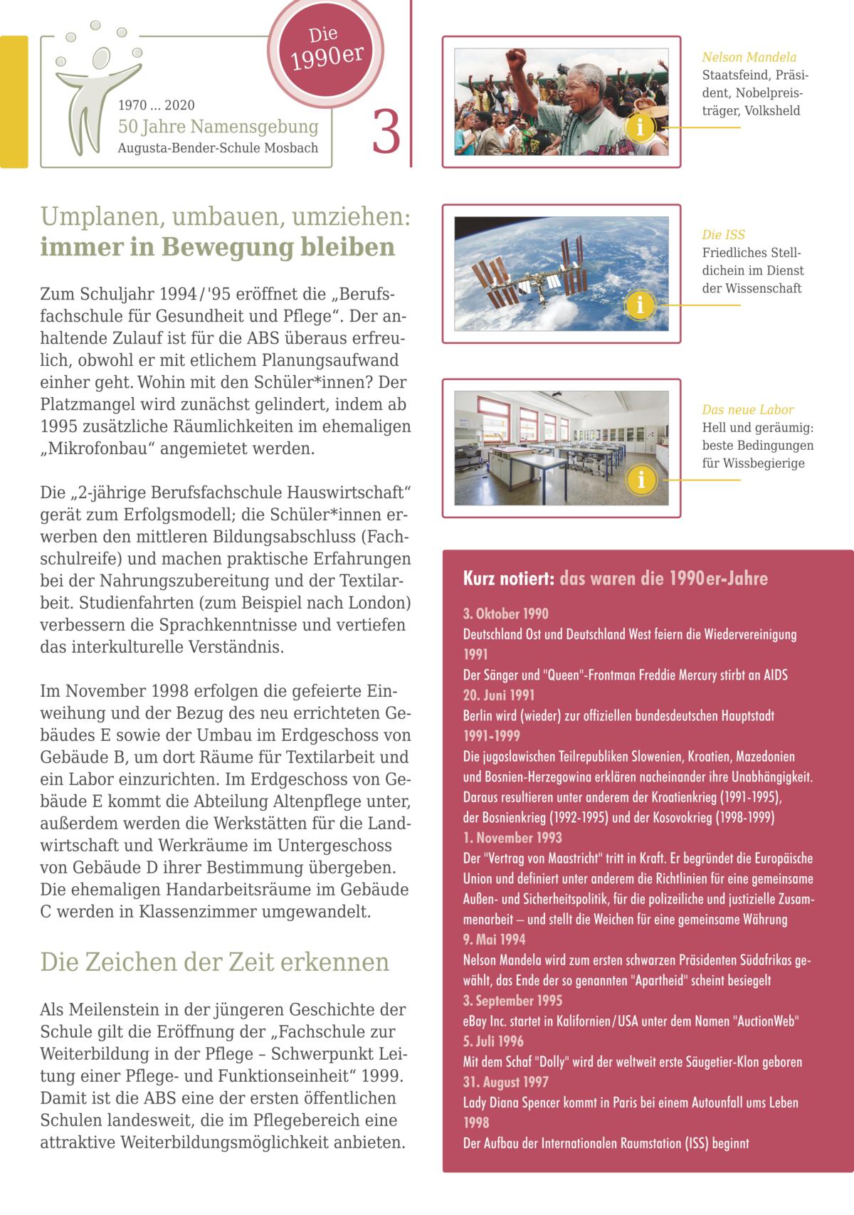 Auf dem Bild wird ein Artikel gezeigt welcher über das Thema: Unsere Wünsche werden wahr: Umplanen, umbauen, umziehen: Immer in Bewegung bleiben.